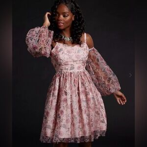 The School For Good And Evil Evers Cold Shoulder Dress
Size small/medium